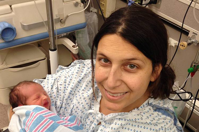 Kelly Korchak, a 38-year-old NYPD officer, died in June of cancer thought to be linked to her 9/11 exposure, six months after giving birth to her son. PHOTO: STEVEN ATTARIAN