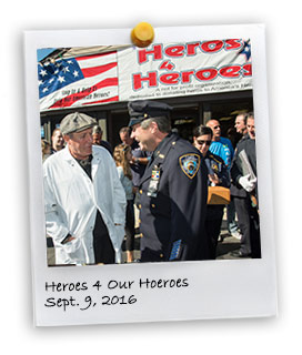 “Heroes 4 Our Heroes” police supporter