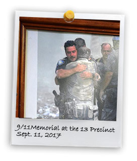 9/11 Memorial at the 13th Precinct (9/11/2017)