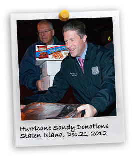 Hurricane Sandy Donations (12/21/2012)