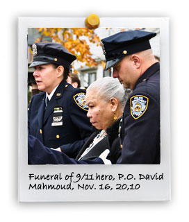Funeral of 9/11 hero, P.O. David Mahmoud (11/16/2010)