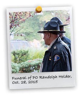Funeral of PO Randolph Holder (10/28/2015)